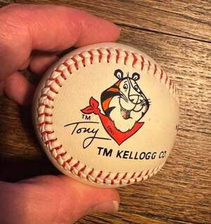 VINTAGE 1991 Rawlings MLB Kellogg's Tony The Tiger Official Size Baseball